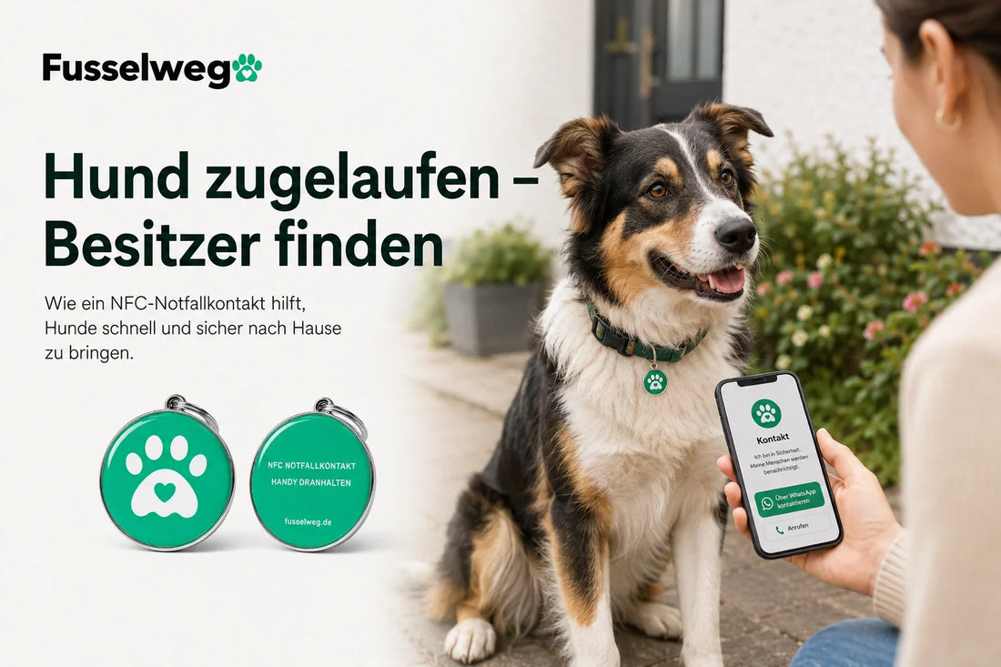 Hund zugelaufen – Besitzer finden