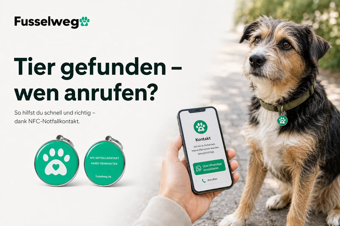 Tier gefunden – wen anrufen?