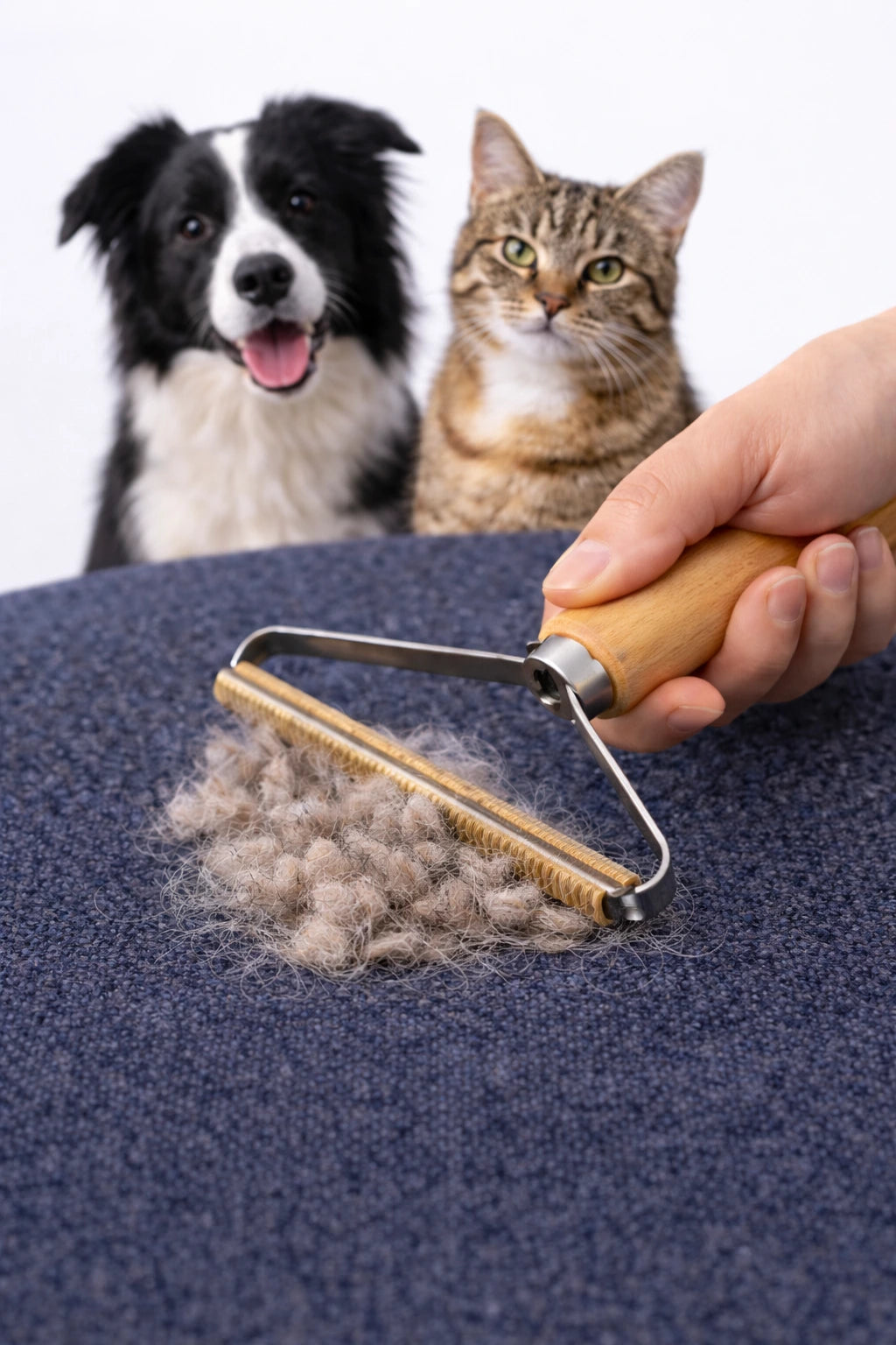 Tierhaarentferner für Sofa, Bett & Auto – Decken, Polster & Teppiche